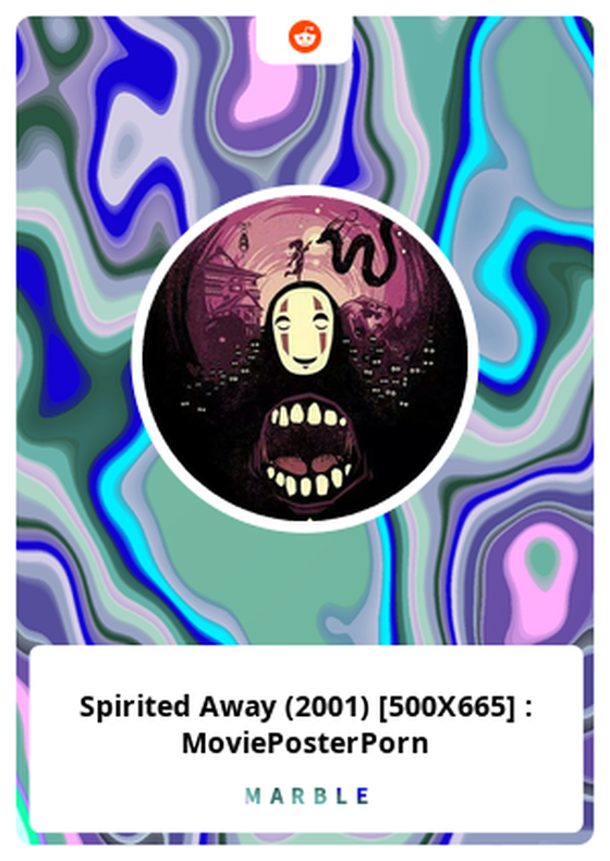 Spirited Away (2001) [500X665] : MoviePosterPorn