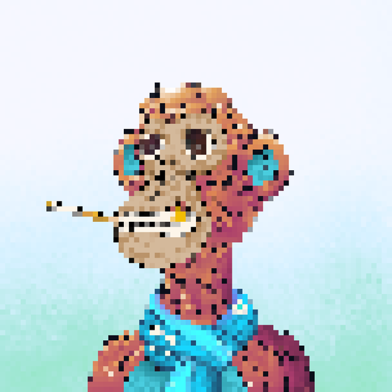 Trippin' Pixel Ape #1084