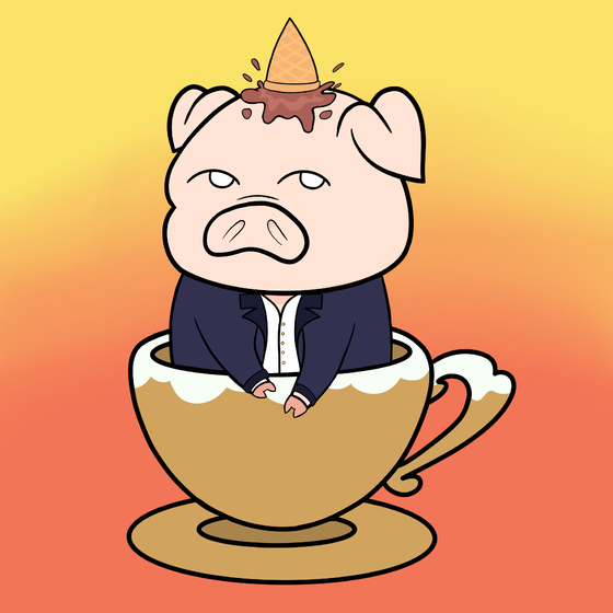 Lucky Teacup Piggy Club #1947