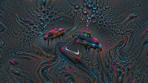 DRIPPY FUTURISTIC CARS AIR ELEMENT