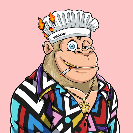 Smokin' Gorilla #7393