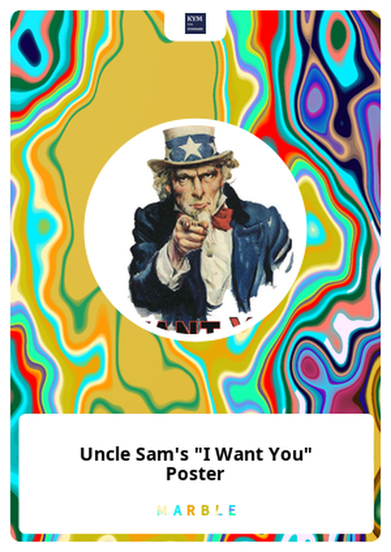 Uncle Sam's "I Want You" Poster