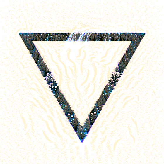 FROSTED WATERFALL WATER RUNE