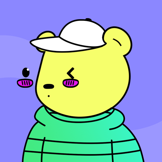 Doodled Bear #76