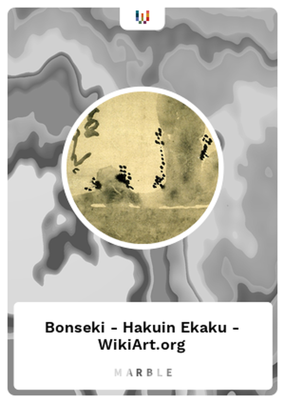 Bonseki - Hakuin Ekaku - WikiArt.org