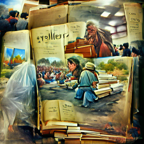 storytellers will rewrite History On the third day of my journey home, I came across an old book sale at a community center.