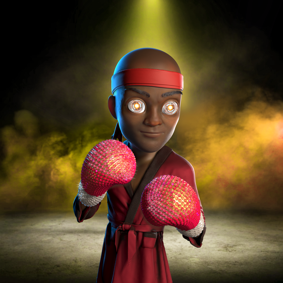 Boxing boy #1597