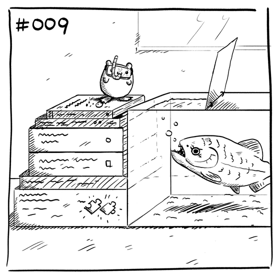 Suicidal Hamster #009 - Diving