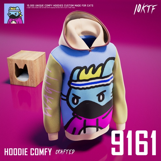 Cool Comfy Hoodie #9161