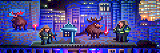 #944 The moose are saving a city in the night