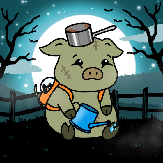 Zombie Piggie Palz #119 - Equipment Ethan