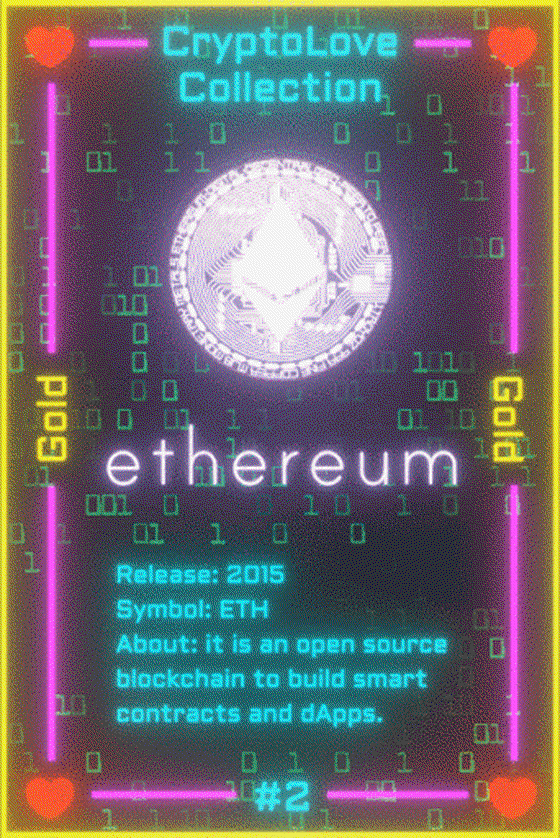 CryptoLove #2: Ethereum (Gold Edition)