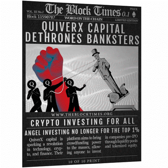 QuiverX Capital Dethrones Banksters