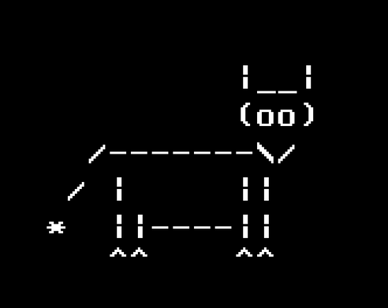 ASCII Cow Amelia