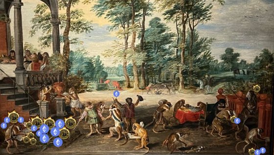 1640 Bored Ape Yacht Club by Jan Brueghel II