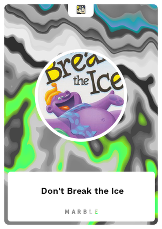 Don't Break the Ice