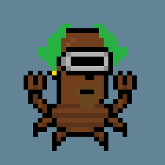 Larva Crabs #2403