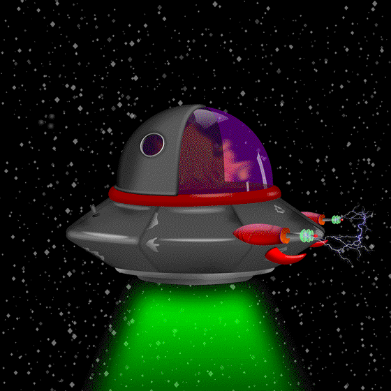 Alien UFO 2376