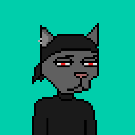 Pixel Cat Gang #204