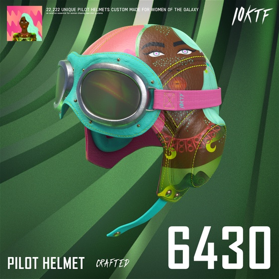 Galaxy Pilot Helmet #6430