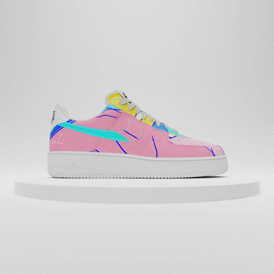 RTFKT Space Drip x Nike Air Force 1 : CORY VAN LEW