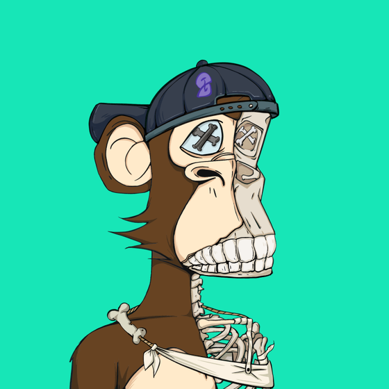 Skeleton Ape Yacht Club #4866