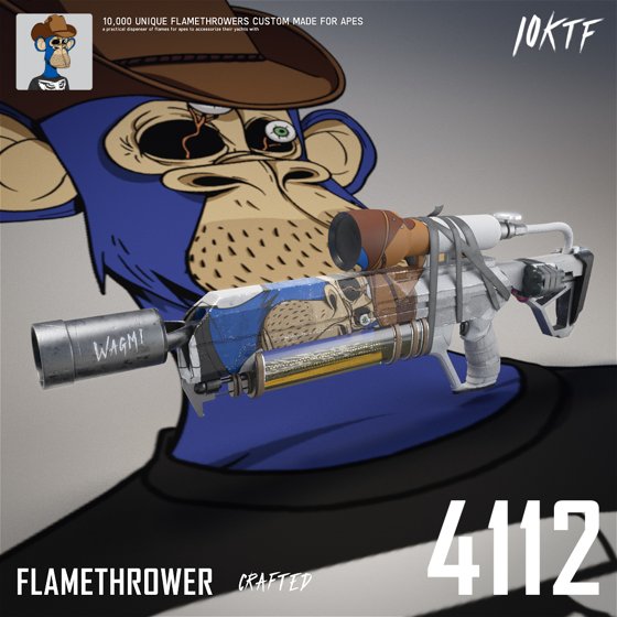 Ape Flamethrower #4112