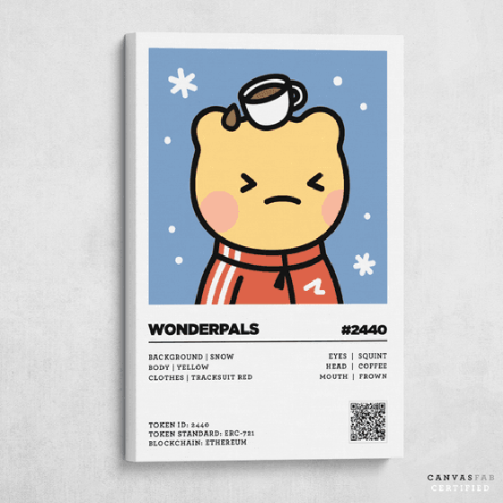 12"x18" WonderPal #2440 Canvas Print