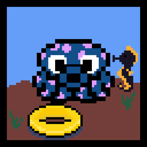 Pixel Squid #912