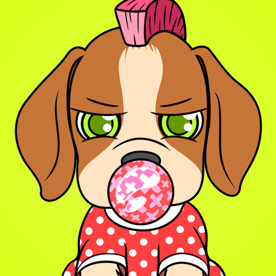 Bubblegum Puppy #3901