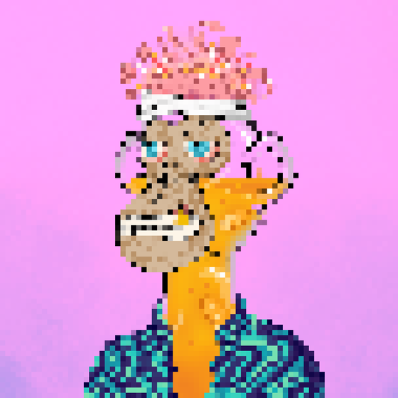 Trippin' Pixel Ape #2654