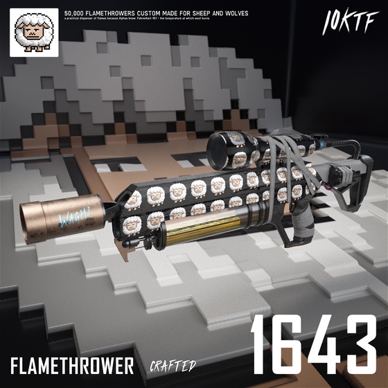 Wolf Flamethrower #1643