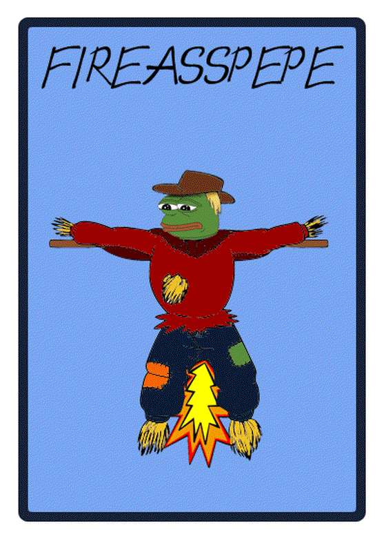 FIREASSPEPE | 1 of 50 | 2016 | RAREPEPE