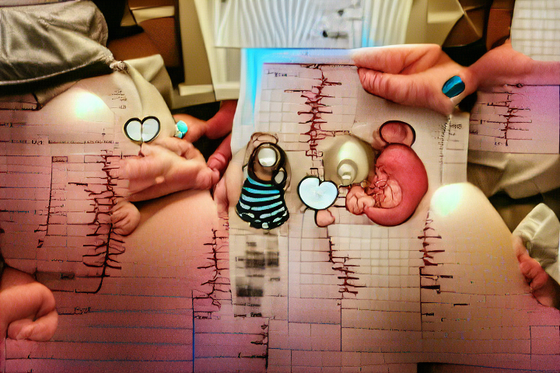 Finding out our first baby had an untreatable heart defect in utero and terminating.