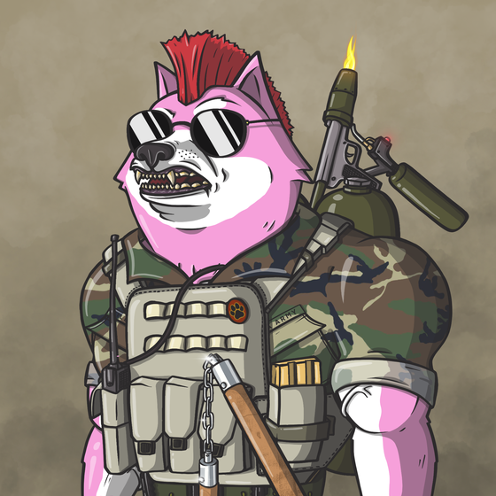 Shiba Army #7205