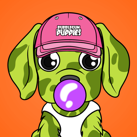 Bubblegum Puppy #9458