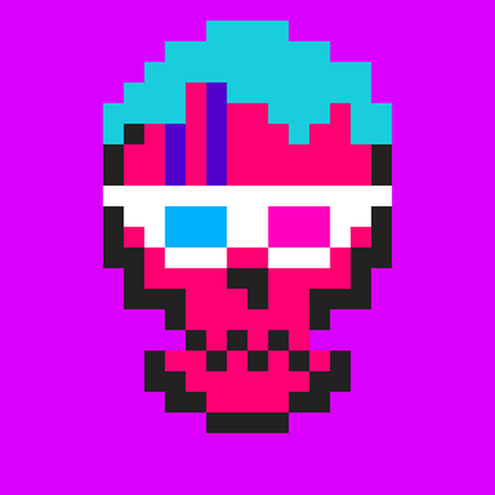 Cyber CryptoSkull #3408