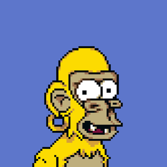 Pixel Simp Ape YC #8216