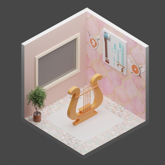 3D Room #4234