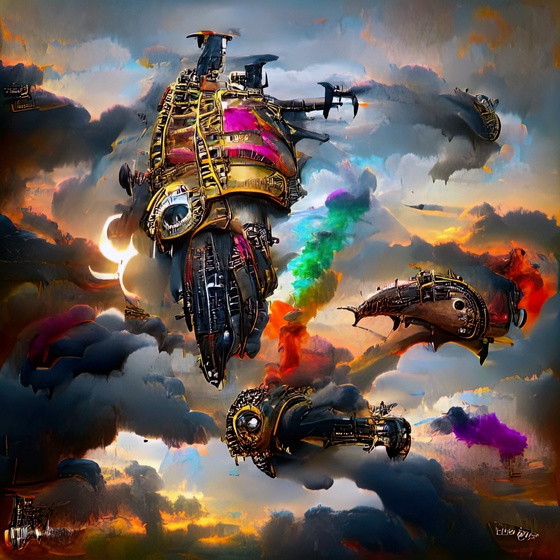 Artistic Spaceship #323