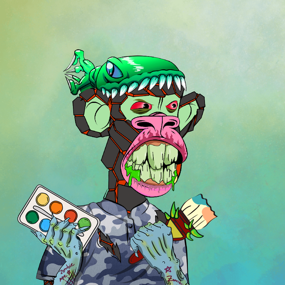 Zombie Ape Artist #1313