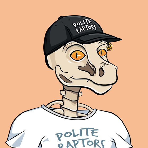 Polite Raptor #1700