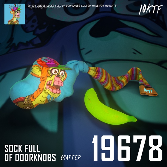 Mutant Sock Full of Doorknobs #19678