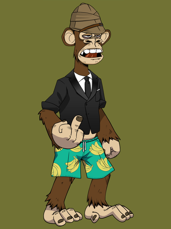 Full Body Ape #1023