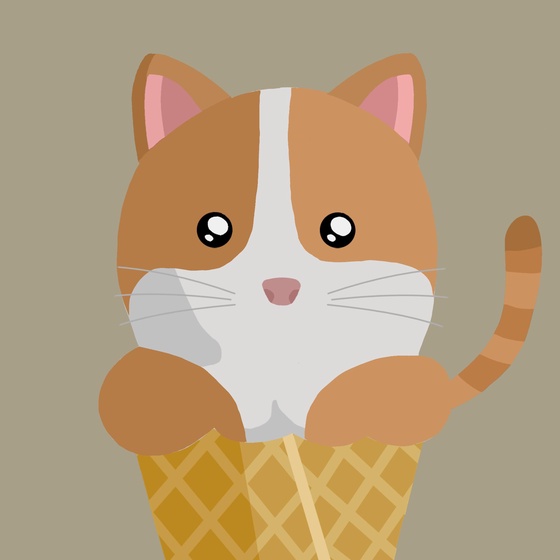 Single Cat: Cone #120