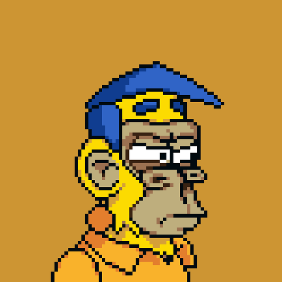 Pixel Simp Ape YC #2962