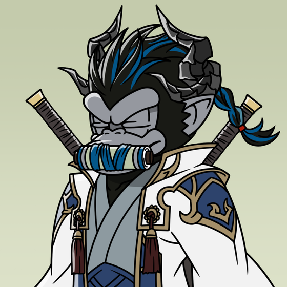 Neo Samurai Monkey #3219