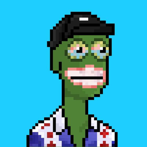 Pixel Rare Apepe #1196