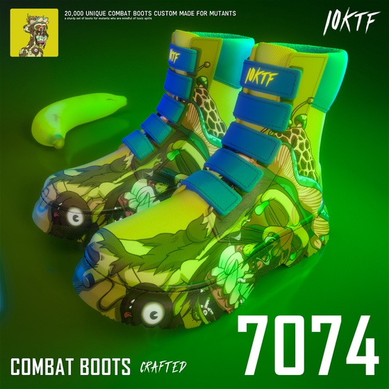 Mutant Combat Boots #7074