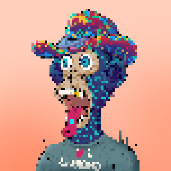 Trippin' Pixel Ape #2472